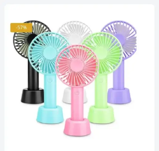 Rechargeable Portable Fan.